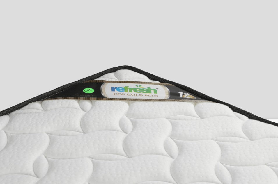 CCG Gold Plus E/T Mattress – Premium Gel Foam Comfort & Luxury Support By WoodFee - WoodFee